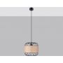 Lampa wisząca 1x15 W czarna SL1252 Sollux Lighting Fost zdj.3