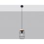 Lampa wisząca 1x15 W czarna SL1263 Sollux Lighting Gotto zdj.3