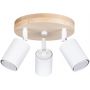 Lampa podsufitowa 3x10 W biała SL1287 Sollux Lighting Verdo zdj.1