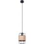 Lampa wisząca 1x15 W czarna SL1300 Sollux Lighting Gizur zdj.1