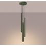 Lampa wisząca 3x8 W zielona SL1520 Sollux Lighting Pastelo zdj.4