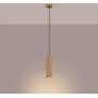 Lampa wisząca 1x10 W złota SL1554 Sollux Lighting Karbon zdj.4