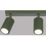 Lampa podsufitowa 3x10 W zielona SL1619 Sollux Lighting Karbon zdj.7