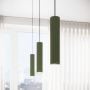 Lampa podsufitowa 6x10 W zielona SL1623 Sollux Lighting Karbon zdj.12