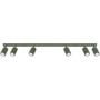 Lampa podsufitowa 6x10 W zielona SL1623 Sollux Lighting Karbon zdj.1