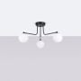 Lampa podsufitowa 3x8 W biała-czarna SL1662 Sollux Lighting Astral zdj.3