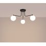 Lampa podsufitowa 3x8 W biała-czarna SL1662 Sollux Lighting Astral zdj.4