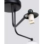 Lampa podsufitowa 3x8 W biała-czarna SL1662 Sollux Lighting Astral zdj.8