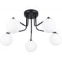 Lampa podsufitowa 5x8 W biała-czarna SL1663 Sollux Lighting Astral zdj.1