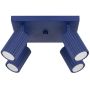 Lampa podsufitowa 4x10 W niebieska SL2324 Sollux Lighting Karbon zdj.1