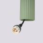 Lampa wisząca 3x10 W zielona SL2339 Sollux Lighting Karbon zdj.4