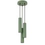 Lampa wisząca 3x10 W zielona SL2339 Sollux Lighting Karbon zdj.1