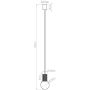 Lampa wisząca 1x8 W biała-brązowa SL2399 Sollux Lighting Halo zdj.2