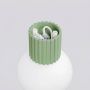 Kinkiet 1x8 W biały-zielony SL2388 Sollux Lighting Halo zdj.3