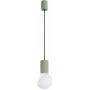 Lampa wisząca 1x8 W biała-zielona SL2390 Sollux Lighting Halo zdj.1