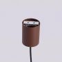 Lampa wisząca 1x8 W biała-brązowa SL2399 Sollux Lighting Halo zdj.3