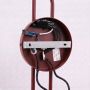 Kinkiet 2x10 W burgund SL2513 Sollux Lighting Nox zdj.3