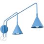 Kinkiet 2x10 W niebieski SL2520 Sollux Lighting Nox zdj.1