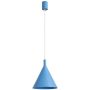 Lampa wisząca 1x15 W niebieska SL2535 Sollux Lighting Nox zdj.1