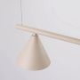 Lampa wisząca 4x10 W szary/popielaty SL2557 Sollux Lighting Nox zdj.5