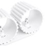 Kinkiet 2x8 W biały SL2596 Sollux Lighting Aura zdj.3