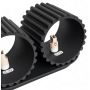 Kinkiet 2x8 W czarny SL2597 Sollux Lighting Aura zdj.3