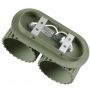 Kinkiet 2x8 W zielony SL2599 Sollux Lighting Aura zdj.4