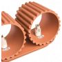Kinkiet 2x8 W czerwony SL2600 Sollux Lighting Aura zdj.3