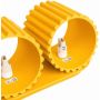 Kinkiet 2x8 W żółty SL2608 Sollux Lighting Aura zdj.3