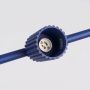 Lampa wisząca 4x10 W niebieska SL2717 Sollux Lighting Karbon zdj.4
