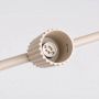 Lampa wisząca 4x10 W szary/popielaty SL2718 Sollux Lighting Karbon zdj.4