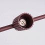 Lampa wisząca 4x10 W burgund SL2719 Sollux Lighting Karbon zdj.4
