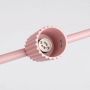 Lampa wisząca 4x10 W różowa SL2721 Sollux Lighting Karbon zdj.4