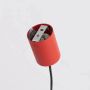 Lampa wisząca 4x10 W czerwona SL2724 Sollux Lighting Karbon zdj.3