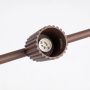 Lampa wisząca 4x10 W brązowa SL2725 Sollux Lighting Karbon zdj.4
