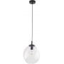 Lampa wisząca 1x15 W czarna-przezroczysta 10082 TK Lighting Sol zdj.1