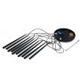 Lampa wisząca powyżej 6x8 W czarna 10114 TK Lighting Piano zdj.3