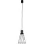 Lampa wisząca 1x10 W czarna 10159 TK Lighting Modesto zdj.1