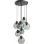 Lampa wisząca powyżej 6x15 W czarna 10207 TK Lighting Cubus zdj.1