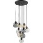 Lampa wisząca powyżej 6x15 W bursztynowa 10247 TK Lighting Cubus zdj.1