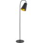 Lampa stojąca 1x15 W czarna-złota 1099 TK Lighting Wire zdj.1