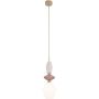 Lampa wisząca 1x10 W biała-beżowa 11860 TK Lighting Zen Sabia zdj.5