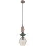 Lampa wisząca 1x10 W brązowa-beżowa 11865 TK Lighting Zen New Brown zdj.1