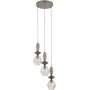 Lampa wisząca 3x10 W brązowa-beżowa 11867 TK Lighting Zen New Brown zdj.1