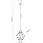 Lampa wisząca 1642 TK Lighting Galaxy zdj.2