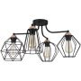 Lampa podsufitowa 4x15 W czarny 1645 TK Lighting Galaxy zdj.1