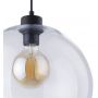 Lampa wisząca 1x15 W czarna 2076M TK Lighting Cubus zdj.3