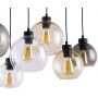 Lampa wisząca 6x15 W czarna 2164 TK Lighting Cubus zdj.2