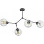 Lampa podsufitowa 4x15 W czarna 2730 TK Lighting Fairy zdj.1