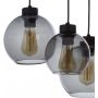 Lampa wisząca 6x15 W czarna 2833 TK Lighting Cubus zdj.4